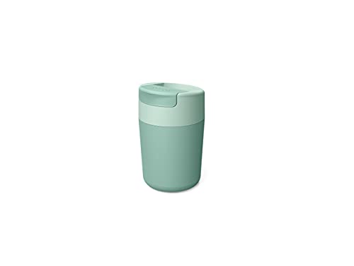 Joseph Joseph Sipp, Taza de Polipropileno para llevar café y té, Vaso termo con tapa, a prueba de...