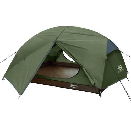 Bessport Tienda De Campaña 2 Personas Carpa Ultraligera 3-4 Temporadas Resistente al Agua y al...