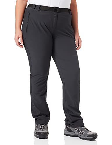 CMP - Pantalones de trekking elásticos para mujer gris gris oscuro Talla:40