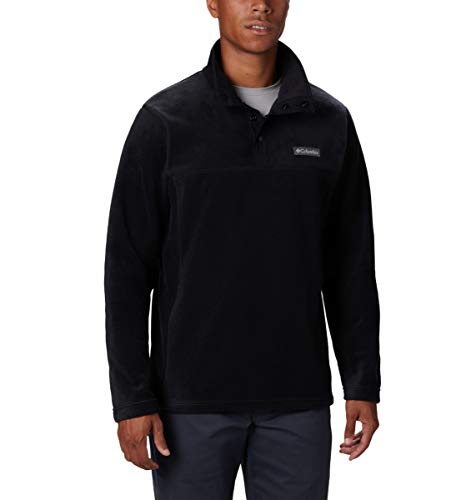 Columbia Hombre Sudadera De Forro Polar, Negro, L