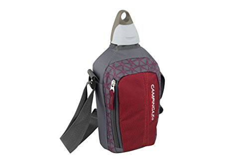 CAMPINGAZ Soft Jug Picnic, Cantimplora Unisex Adulto, Verde/roja, 1 Litro