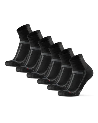 DANISH ENDURANCE 3 Pares Calcetines de Running, Antiampollas, Calcetines Técnicos para Deporte,...