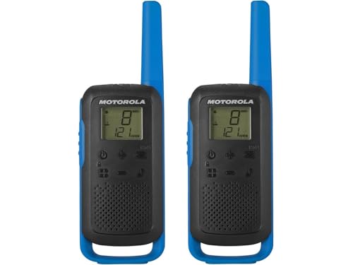 Motorola Talkabout T62 PMR, Radio de Banda ciudadana (PMR446, 16 Canales y 121 Códigos, Alcance de...