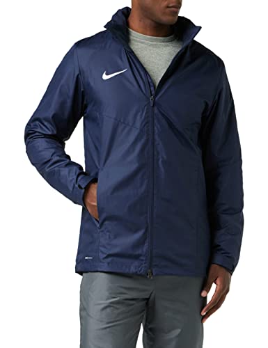 NIKE Academy 18 Rain Jkt, Chaqueta Hombre, Azul (obsidian/ White), S