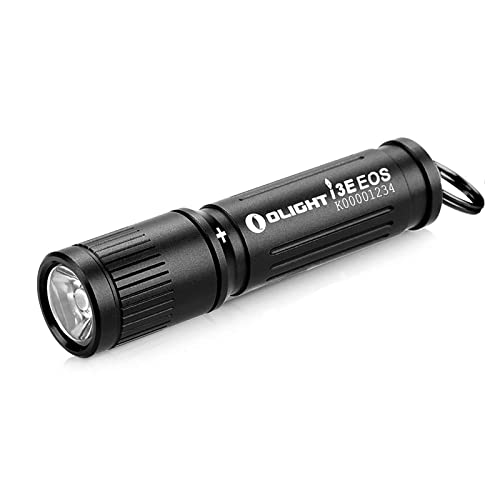 OLIGHT I3E EOS Mini Linterna Llavero de 90 Lúmenes y Alcanza a 44m,Linterna Pequeña Resistente al...
