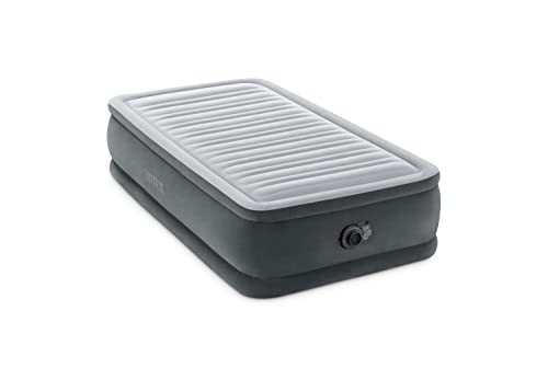 Intex 64412 Comfort-Plush Elevated Colchón Hinchable, con Tecnología Fiber-Tech, de la Línea...