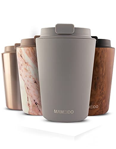 MAMEIDO Termo Cafe 350ml, 470ml & 700ml - Vaso Termico Antigoteo, Taza Termica acero inox sin BPA,...