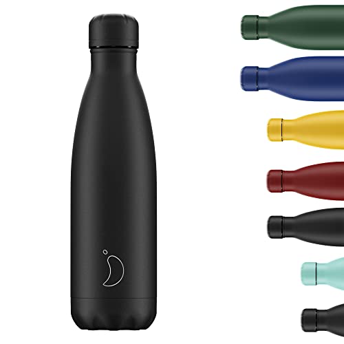 Botella De Agua De Chilly's | Acero Inoxidable y Reutilizable | Prueba de Fugas, Libre de...