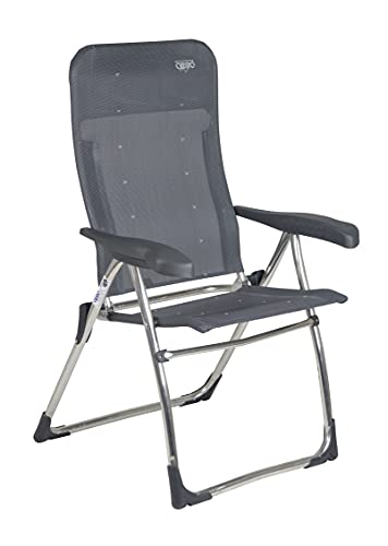 Crespo Sillón, Desmontable, Aluminio, Gris, 1 unidad