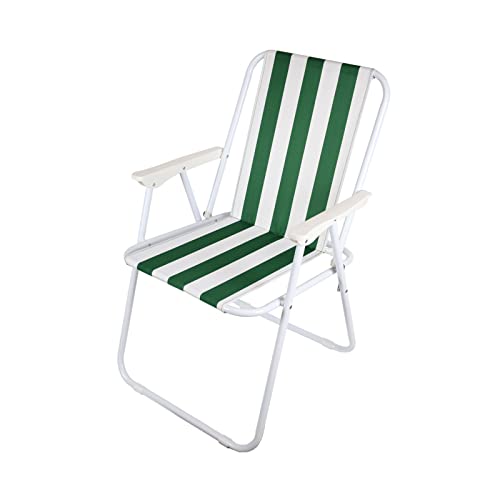 DEPORTE FANS-Silla Fija Plegable Talla S ,Ideal para Playa,camping y jardín, piscina,...