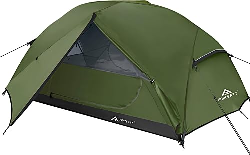 Forceatt Tienda de Campaña 2-3 Personas 100% Impermeable, Ventilación Doble Capa Peso Ligero...