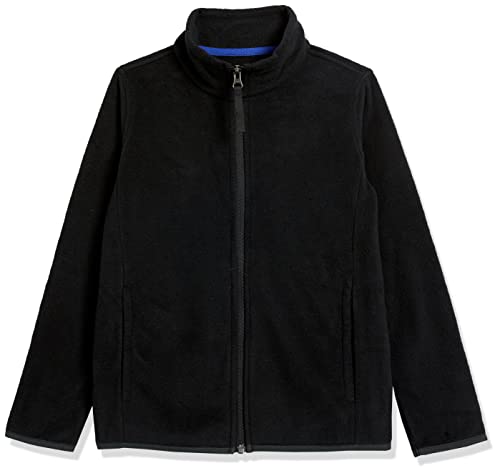Amazon Essentials Chaqueta de Forro Polar con Cremallera Completa y Cuello Levantado-Colores...