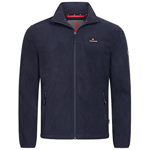 Höhenhorn Badus - Chaqueta de forro polar con cremallera completa para hombre, para senderismo y...