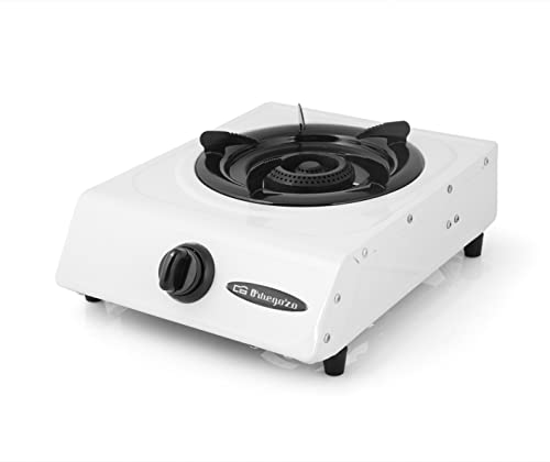Orbegozo FO 1600 - Hornillo a gas, gas butano o propano, encendido piezoeléctrico, quemador de...