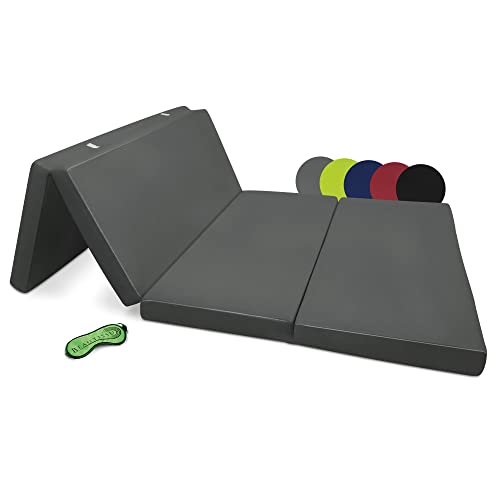 Beautissu Colchón Plegable 120x195cm Funda de Microfibra – Cuna de Viaje Ahorra Espacio...