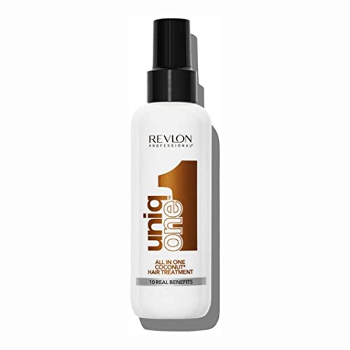 Revlon Professional UniqOne Protector Térmico Cabello, Acondicionador Pelo, Tratamiento Hidratante...