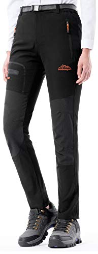BenBoy Pantalon Montaña Mujer Secado Rápido Impermeable Pantalones Trekking Escalada Senderismo...