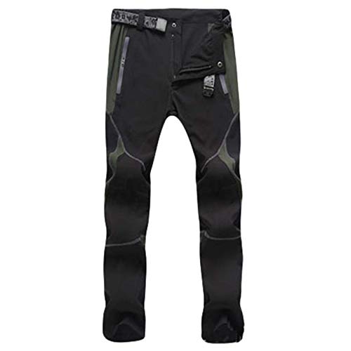 NUSGEAR 2021 Nuevo Pantalones para Hombre, Pantalones de Trekking Softshell Pantalones Impermeables...