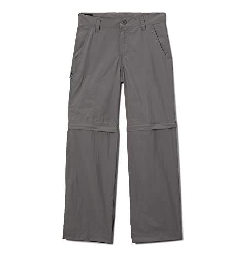 Columbia Unisex Niños Pantalón Convertible de Senderismo, Silver Ridge IV