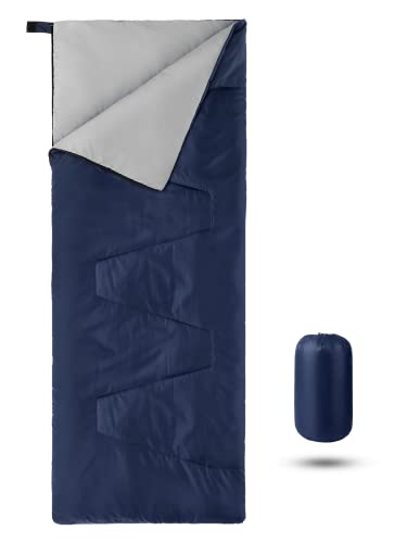Saco de Dormir,Camping Saco de Dormir para Adultos o niños Un cómodo y Compacto Saco de Dormir...