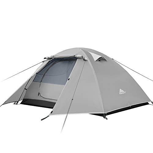 Forceatt Tienda De Campaña 2-4 Personas, con 100% A Prueba De UV/Viento/Impermeable, Tienda de...