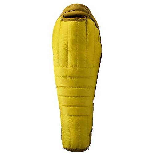 Marmot Col Sacos de Dormir, Adultos Unisex, Vaporizador Amarillo/Verde, Long: 6'6" / RZ