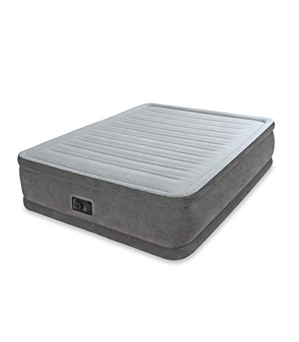 Intex 64414 - Fibertech comfortplush Colchón Hinchable, 152 x 203 x 46 cm