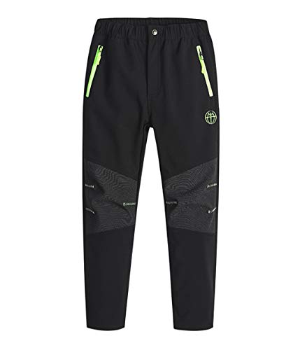 CAMLAKEE Pantalones Senderismo Niño Invierno, Pantalones Trekking Impermeables, Pantalones de...