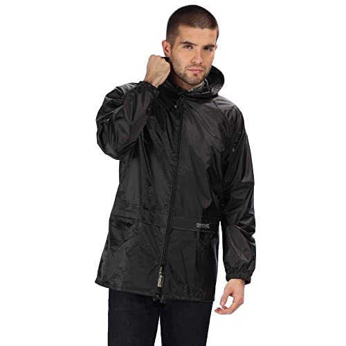 Regatta Stormbreak - Chaqueta para hombre, tamaño S, color negro