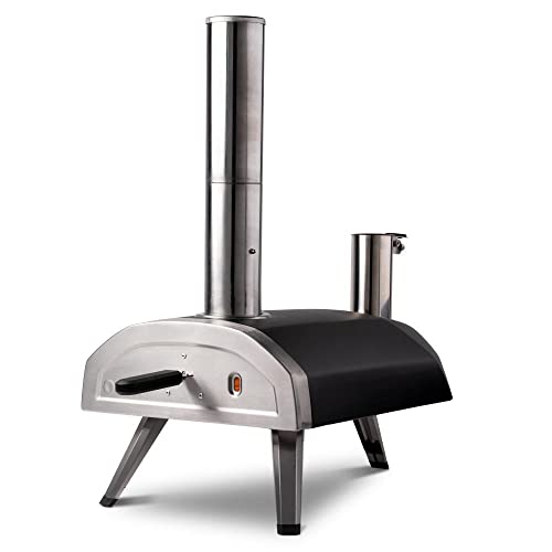 Ooni Horno Pizza Fyra 12: Horno leña de Jardin, Horno portatil liviano, Horno de leña de Exterior...