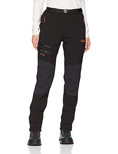 BenBoy Pantalones de Nieve Montaña Mujer Impermeables Invierno Calentar Pantalones Trekking...