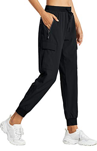 Libin Pantalones Trekking Mujer Pantalón de Cargo Joggers Ligero Secado Rápido Senderismo...