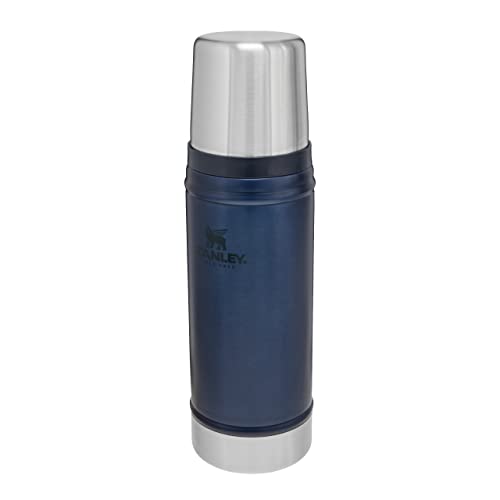 Stanley Classic Legendary Botella Termica 0.47L / 16OZ Nightfall – Termo Cafe - Cantimplora Acero...