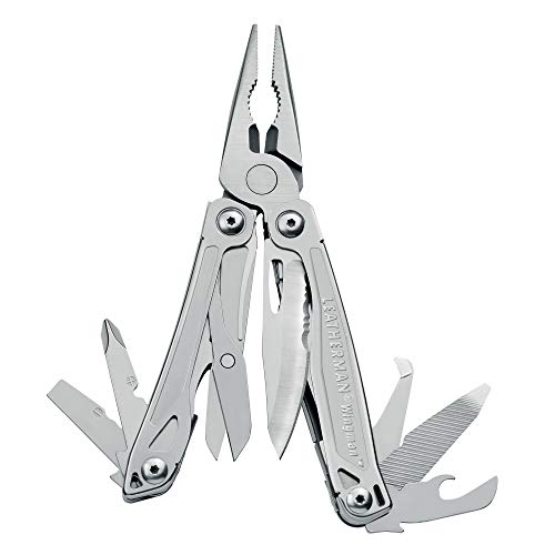 Leatherman Wingman - Multiherramienta de bricolaje hecha en EE.UU. con 14 herramientas, opción de...