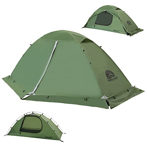 Tienda de Campaña Impermeable y ultraligera para 1 Persona - Tienda para exteriores y las 4...