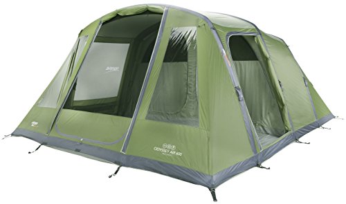 Vango Odyssey 600 Air Beam - inflable túnel tienda haz 600 - color Epsom verde, 6 personas
