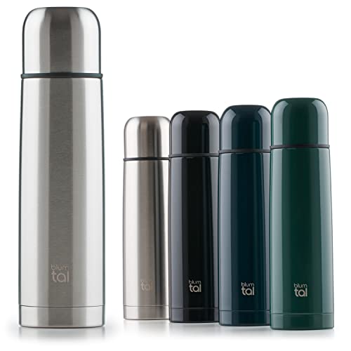 Blumtal Termo Café - Termo de Viaje sin BPA, Vaso Térmico, Taza de acero inoxidable con...