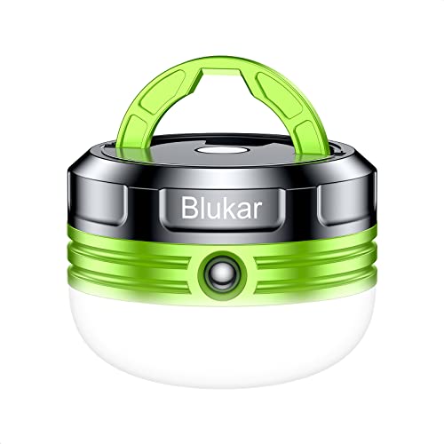 Blukar Lámpara Camping, Linterna Camping Portátil , Linterna de Camping LED con 3 Modos de...