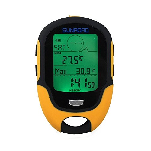 Digital multifunción altímetro barómetro Brújula para Deportes al Aire Libre (Sunroad Modelo...