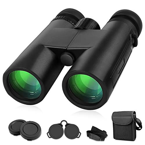 Prismaticos 12 x 42 Sendowtek Binoculares Profesionales de Larga Distancia con Prismas BaK4 Lentes...