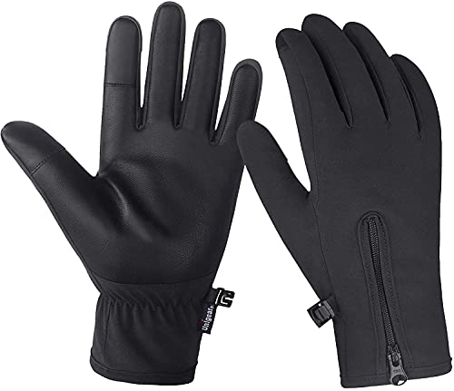 Unigear Guantes de Invierno Super Cálido Impermeable Pantalla Táctil A Prueba de Viento...