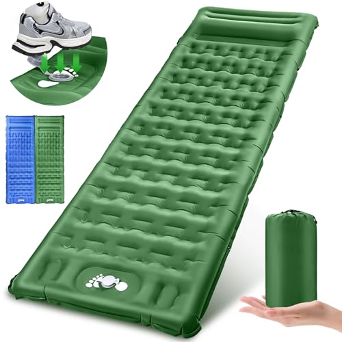 NEEMOSI Colchon Hinchable Indivudual,Colchoneta Autoinflable 2024 Mejorado y Cómodo,Esterilla...