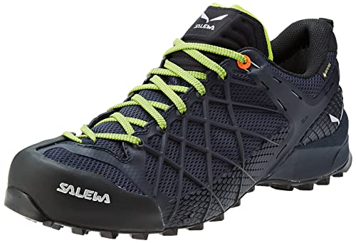 SALEWA Ms Wildfire GTX, Zapatillas de Senderismo Hombre, Navy Blazer Cactus, 45 EU