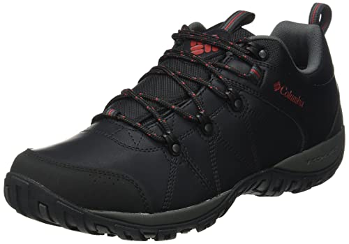Columbia Peakfreak Venture Waterproof Zapatos impermeables para Hombre, Negro (Black, Vintage Red),...