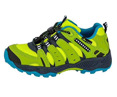 Lico Fremont, Zapatillas Unisex niños, Verde (Lemon Marine Petrol), 34 EU
