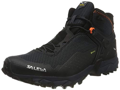 Salewa MS Ultra Flex 2 Mid Gore-TEX, Zapatillas de trail running, Hombre, Negro (Black Out/Red...