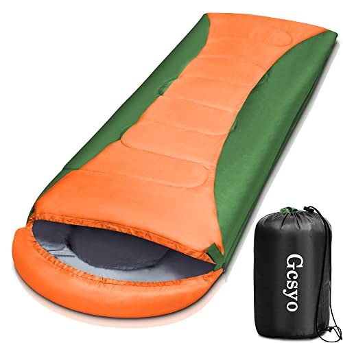 Gcsyo Saco de Dormir Invierno Termicos 0°C-25°C Saco de Dormir Adulto (220 x 75cm) 3-4 Estaciones...