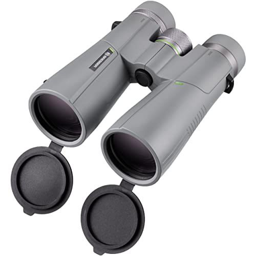 Bresser Prismáticos 10x50 Wave, Impermeables, con Cristal BAK-4, Revestimiento UR, oculares con...