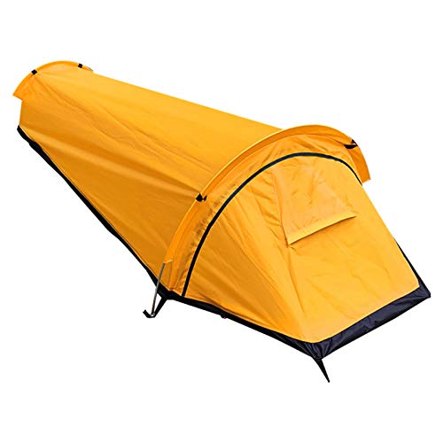 Pceewtyt Tienda de campaña Biwak ultraligera para una sola , mochila Biwak, impermeable, de vivac...