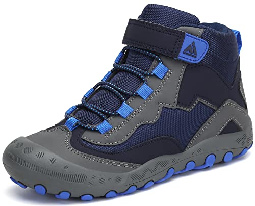 Mishansha Zapatos Niños Zapatillas Senderismo Niño Bambas de Montaña Trekking para Niña Azul...